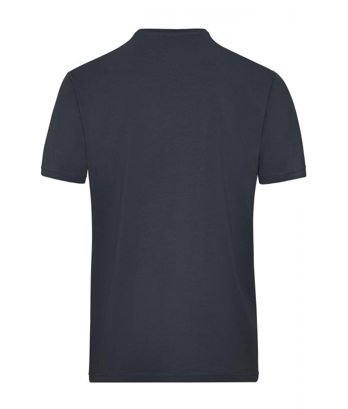 Men Men's Stretch-T Work - SOLID - OCS Standard Carbon 8708