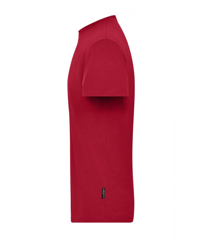Heren Men's Stretch-T Work - SOLID - OCS Standard Rood 8708