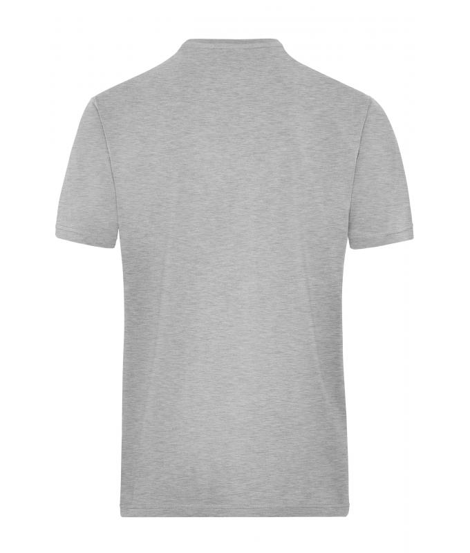 Homme T-shirt de travail Stretch homme - SOLID - OCS Standard Gris-chiné 8708