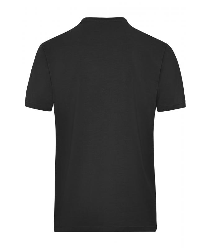 Homme T-shirt de travail Stretch homme - SOLID - OCS Standard Noir 8708