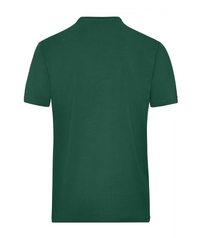 Homme T-shirt de travail Stretch homme - SOLID - OCS Standard Vert-foncé 8708