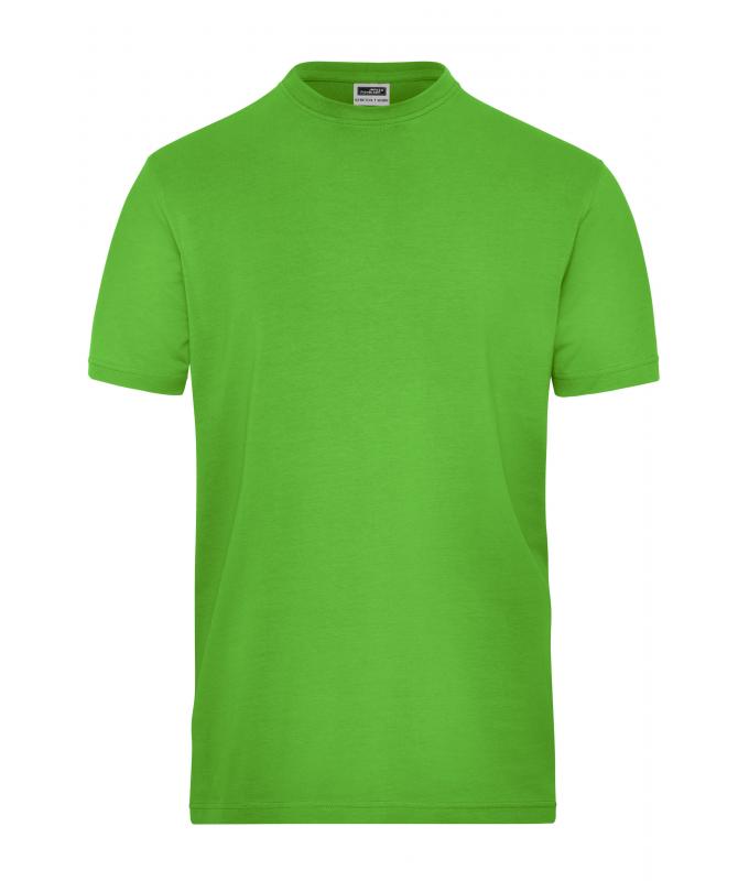 Homme T-shirt de travail Stretch homme - SOLID - OCS Standard Vert-citron 8708