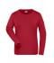 Ladies Ladies' BIO Stretch-Longsleeve Work - SOLID -   OCS Blended Red 8706