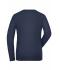 Dames Ladies' BIO Stretch-Longsleeve Work - SOLID -   OCS Blended Navy 8706
