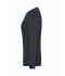 Dames Ladies' BIO Stretch-Longsleeve Work - SOLID -   OCS Blended Carbon 8706
