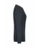 Dames Ladies' BIO Stretch-Longsleeve Work - SOLID -   OCS Blended Carbon 8706