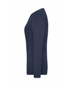 Dames Ladies' Stretch-Longsleeve Work - SOLID - OCS Standard Navy 8706