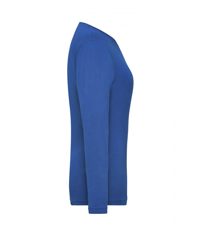 Dames Ladies' Stretch-Longsleeve Work - SOLID - OCS Standard Royal 8706