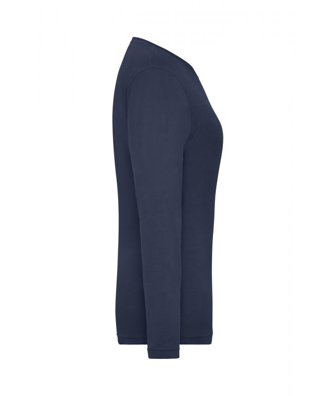 Ladies Ladies' Stretch-Longsleeve Work - SOLID - OCS Standard Navy 8706