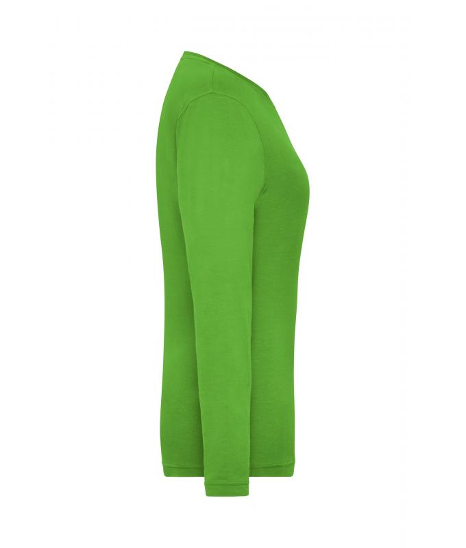 Ladies Ladies' Stretch-Longsleeve Work - SOLID - OCS Standard Lime-green 8706