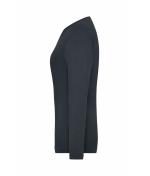 Dames Ladies' Stretch-Longsleeve Work - SOLID - OCS Standard Carbon 8706