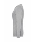 Dames Ladies' Stretch-Longsleeve Work - SOLID - OCS Standard Heather-grijs 8706