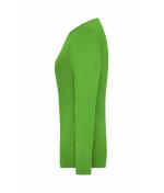 Dames Ladies' Stretch-Longsleeve Work - SOLID - OCS Standard Lime 8706