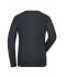 Femme T-shirt de travail manches longues BIO Stretch femme - SOLID -   OCS Blended Carbone 8706