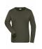 Femme T-shirt de travail manches longues BIO Stretch femme - SOLID - Olive 8706
