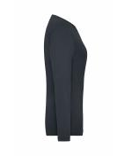 Femme T-shirt de travail manches longues Stretch femme - SOLID - OCS Standard Carbone 8706