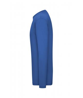 Heren Men's BIO Stretch-Longsleeve Work - SOLID -   OCS Blended Royal 8705