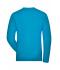 Heren Men's BIO Stretch-Longsleeve Work - SOLID -   OCS Blended Turquoise 8705