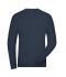 Men Men's BIO Stretch-Longsleeve Work - SOLID -   OCS Blended Navy 8705
