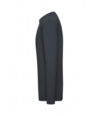 Heren Men's BIO Stretch-Longsleeve Work - SOLID -   OCS Blended Carbon 8705