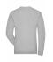 Heren Men's BIO Stretch-Longsleeve Work - SOLID -   OCS Blended Heather-grijs 8705