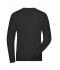 Heren Men's BIO Stretch-Longsleeve Work - SOLID -   OCS Blended Zwart 8705