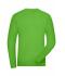 Men Men's BIO Stretch-Longsleeve Work - SOLID -   OCS Blended Lime-green 8705
