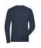 Men Men's BIO Stretch-Longsleeve Work - SOLID -   OCS Blended Navy 8705