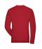 Men Men's BIO Stretch-Longsleeve Work - SOLID -   OCS Blended Red 8705