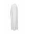 Heren Men's BIO Stretch-Longsleeve Work - SOLID -   OCS Blended Wit 8705