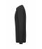 Heren Men's BIO Stretch-Longsleeve Work - SOLID -   OCS Blended Zwart 8705