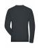 Men Men's BIO Stretch-Longsleeve Work - SOLID - Carbon 8705