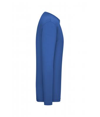 Men Men's Stretch-Longsleeve Work - SOLID -   OCS Standard Royal 8705