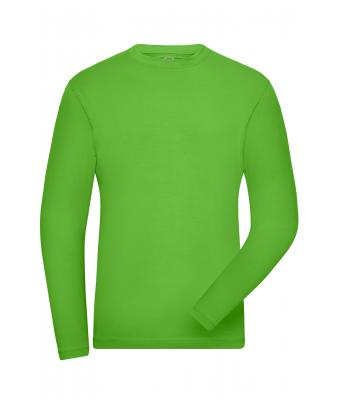 Heren Men's Stretch-Longsleeve Work - SOLID -   OCS Standard Lime 8705