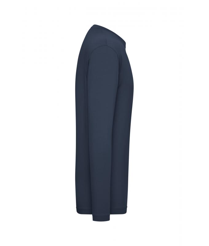 Men Men's Stretch-Longsleeve Work - SOLID - OCS Standard Navy 8705