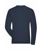 Men Men's Stretch-Longsleeve Work - SOLID - OCS Standard Navy 8705
