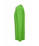 Men Men's Stretch-Longsleeve Work - SOLID - OCS Standard Lime-green 8705
