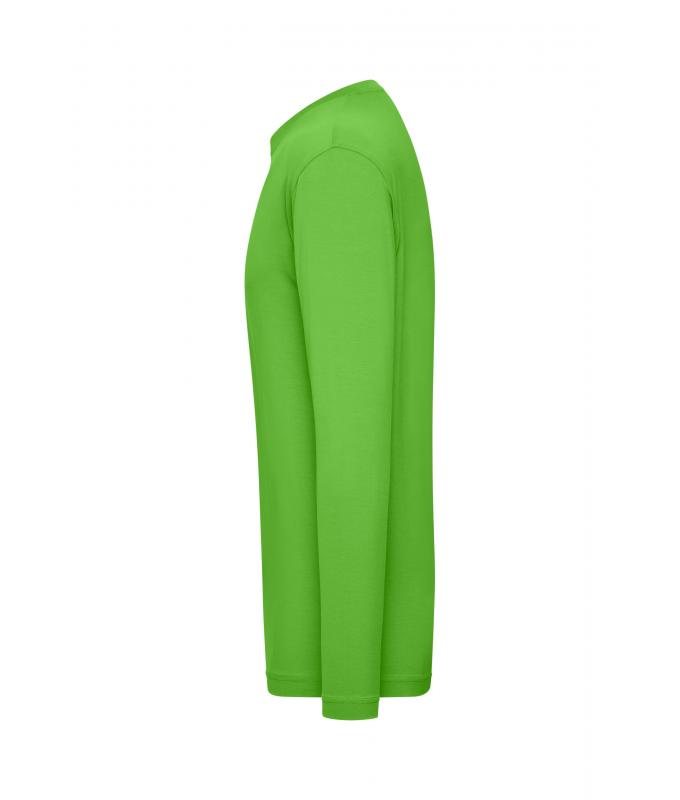 Men Men's Stretch-Longsleeve Work - SOLID - OCS Standard Lime-green 8705