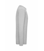Heren Men's Stretch-Longsleeve Work - SOLID - OCS Standard Heather-grijs 8705