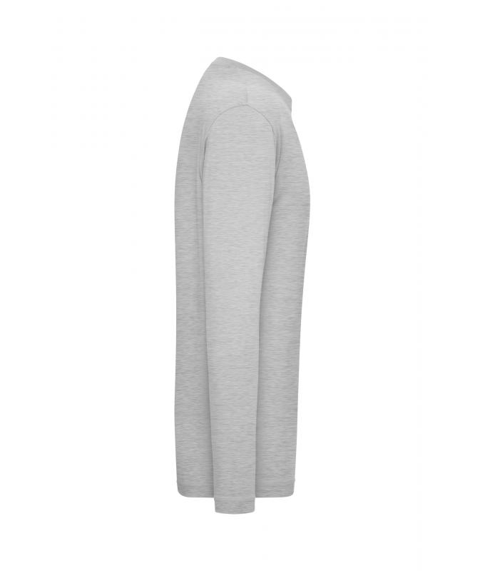 Heren Men's Stretch-Longsleeve Work - SOLID - OCS Standard Heather-grijs 8705
