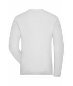 Men Men's Stretch-Longsleeve Work - SOLID - OCS Standard White 8705