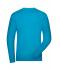 Homme T-shirt de travail manches longues BIO Stretch homme - SOLID - Turquoise 8705