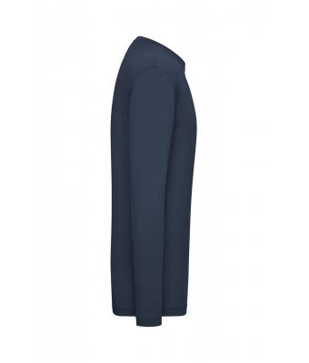 Homme T-shirt de travail manches longues Stretch homme - SOLID -   OCS Standard Marine 8705