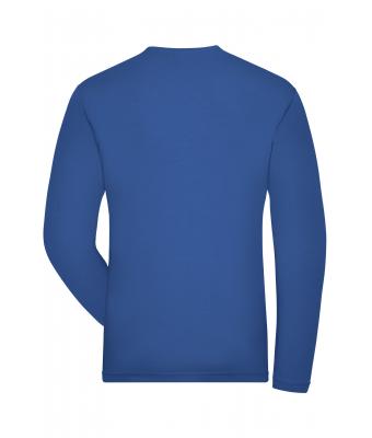 Homme T-shirt de travail manches longues Stretch homme - SOLID -   OCS Standard Royal 8705