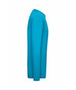 Homme T-shirt de travail manches longues Stretch homme - SOLID - OCS Standard Turquoise 8705