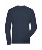 Homme T-shirt de travail manches longues Stretch homme - SOLID - OCS Standard Marine 8705