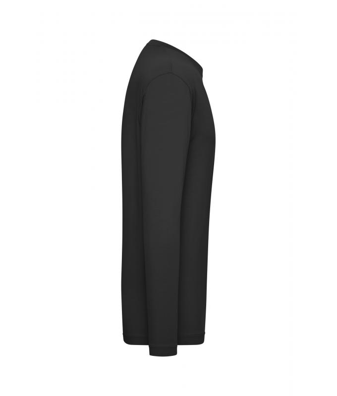 Homme T-shirt de travail manches longues Stretch homme - SOLID - OCS Standard Noir 8705