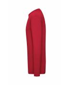 Homme T-shirt de travail manches longues Stretch homme - SOLID - OCS Standard Rouge 8705