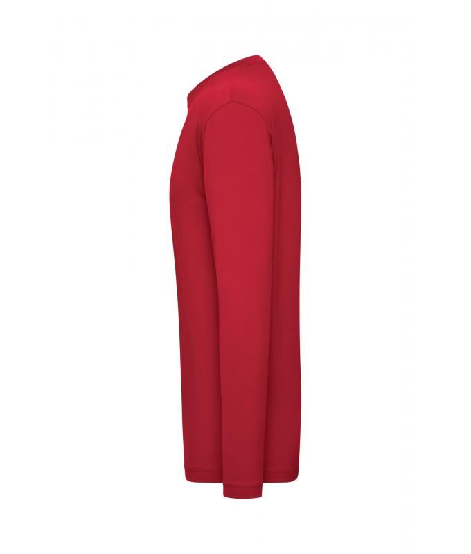 Homme T-shirt de travail manches longues Stretch homme - SOLID - OCS Standard Rouge 8705