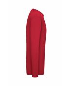 Homme T-shirt de travail manches longues Stretch homme - SOLID - OCS Standard Rouge 8705